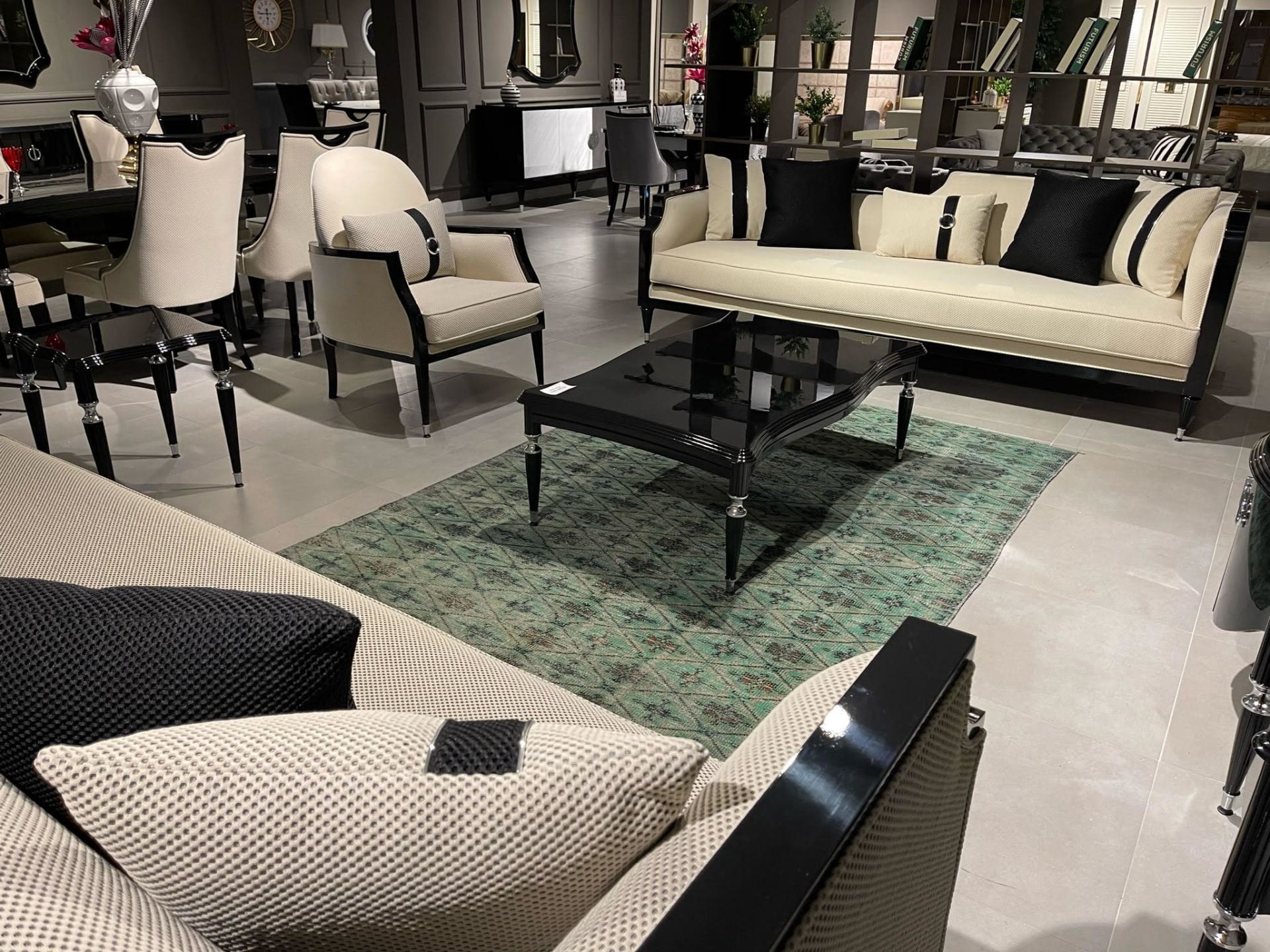 Siyah İnci Koltuk Takımı