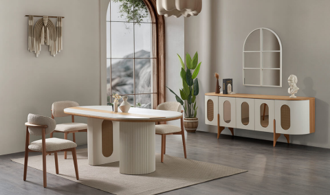 Calista Bohem Yemek Odası Takımı