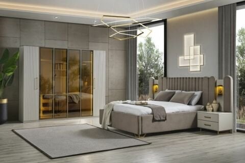 Gold Black Line Yatak Odası Takımı