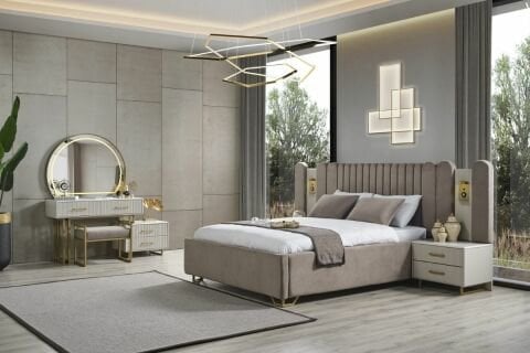 Gold Black Line Yatak Odası Takımı